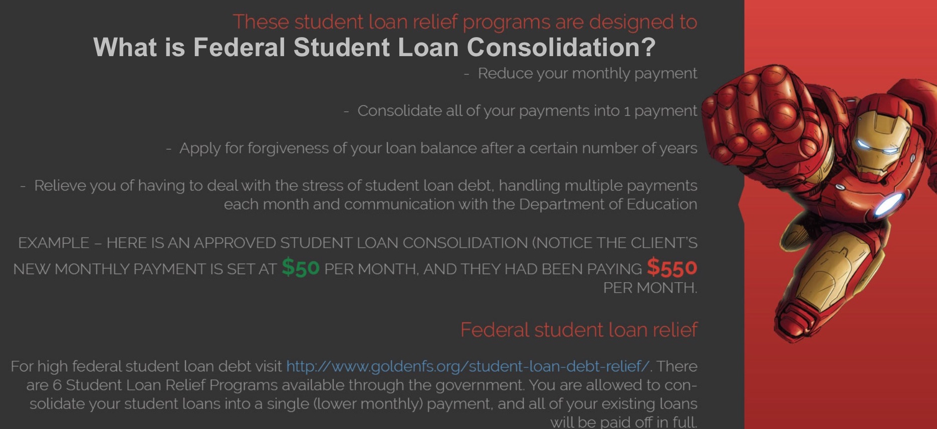 Private Student Loan Consolidation Calculator Excel